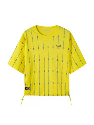 Футболка KELME Round Neck Short T Yellow