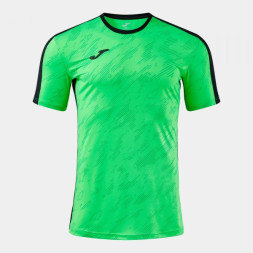 ФУТБОЛКА С КОРОТКИМ РУКАВОМ VOLEA PRO ФЛУОРЕСЦЕНТНЫЙ ЗЕЛЕНЫЙ ЧЕРНЫЙ