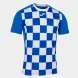 Футболка игровая JOMA с коротким рукавом FLAG II Синий-белый