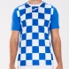 Футболка игровая JOMA с коротким рукавом FLAG II Синий-белый