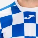 Футболка игровая JOMA с коротким рукавом FLAG II Синий-белый