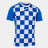 Футболка игровая JOMA с коротким рукавом FLAG II Синий-белый