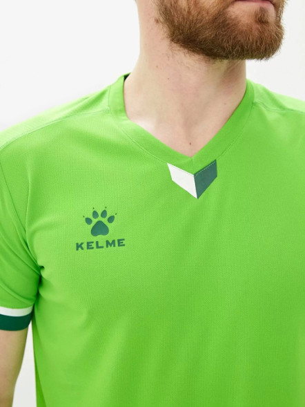 Футбольная форма KELME S/S Football Set (Light Green/Dark Grey)