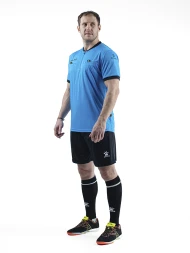 Судейская форма KELME Short Sleeve Refree Set (Blue/Black)