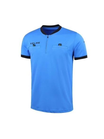 Судейская форма KELME Short Sleeve Refree Set (Blue/Black)