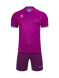 Футбольная форма KELME Short Sleeve Football Uniform (Light Purple/Black)