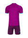 Футбольная форма KELME Short Sleeve Football Uniform (Light Purple/Black)