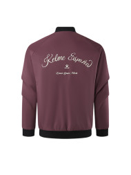 Бомбер KELME Reversible Baseball Jacket Burgundy
