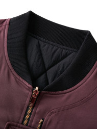 Бомбер KELME Reversible Baseball Jacket Burgundy