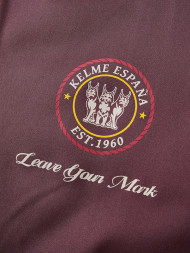 Бомбер KELME Reversible Baseball Jacket Burgundy
