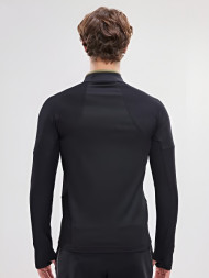 Олимпийка KELME Half Open Long Sleeve T-Shirt Black