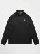 Олимпийка KELME Half Open Long Sleeve T-Shirt Black