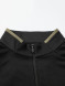 Олимпийка KELME Half Open Long Sleeve T-Shirt Black