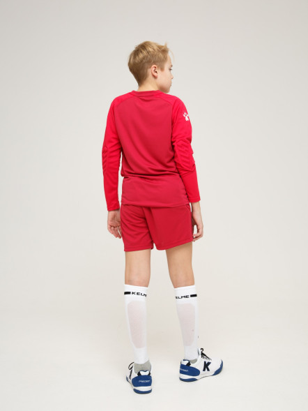Детский комплект (лонгслив, шорты) KELME Long Sleeve Goalkeeper Suit Red