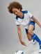 Детская футбольная форма KELME S/S Football Set Kid (White/Blue)