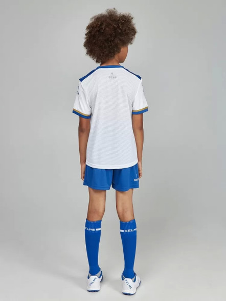 Детская футбольная форма KELME S/S Football Set Kid (White/Blue)
