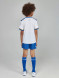 Детская футбольная форма KELME S/S Football Set Kid (White/Blue)