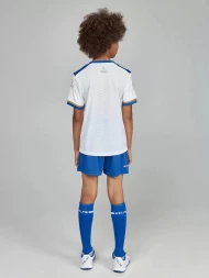 Детская футбольная форма KELME S/S Football Set Kid (White/Blue)