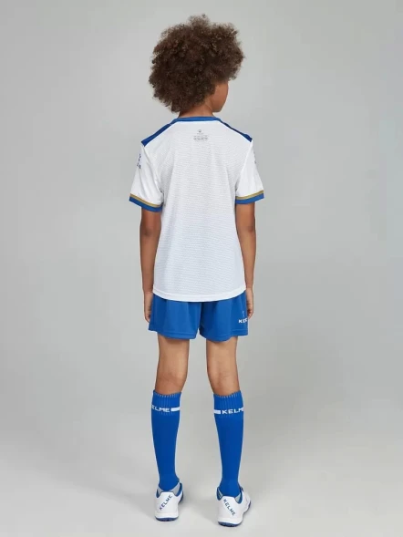 Детская футбольная форма KELME S/S Football Set Kid (White/Blue)