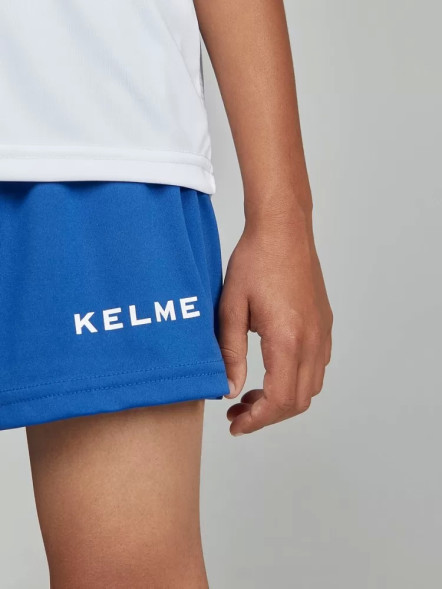 Детская футбольная форма KELME S/S Football Set Kid (White/Blue)