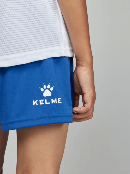 Детская футбольная форма KELME S/S Football Set Kid (White/Blue)