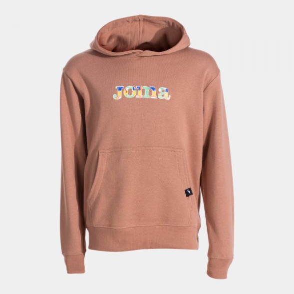 SUDADERA CON CAPUCHA LION CAMEL
