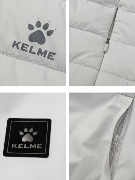 Куртка KELME Double-Sided Thin Cotton Clothing Grey