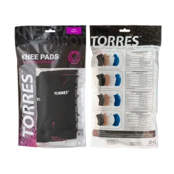 Наколенники спортивные TORRES Light, бежевый, р.L, PRL11019L-04, нейлон, ЭВА