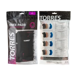 Наколенники спортивные TORRES Light, бежевый, р.L, PRL11019L-04, нейлон, ЭВА