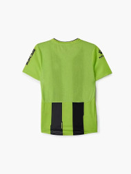 Детская футбольная форма KELME Short Sleeve Football Kid (Light Green/Black)