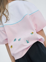 Детская футболка KELME Short Sleeve T-Shirt Kid Light Pink