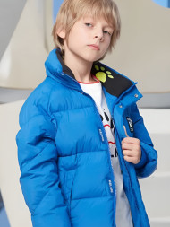 Детский пуховик KELME Boys Down Jacket Blue
