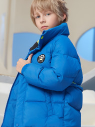 Детский пуховик KELME Boys Down Jacket Blue