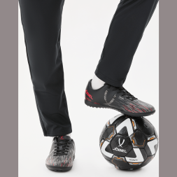 БЕЗ УПАКОВКИ Бутсы многошиповые JOGEL Rapido TF Black/grey