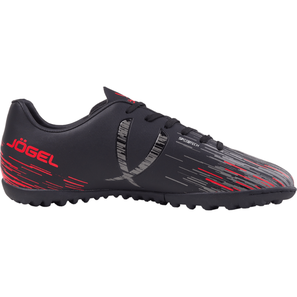 БЕЗ УПАКОВКИ Бутсы многошиповые JOGEL Rapido TF Black/grey