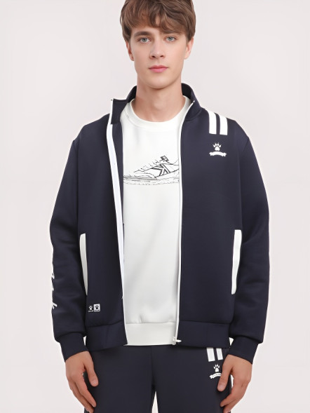 Олимпийка KELME Knitted Coat Dark Blue