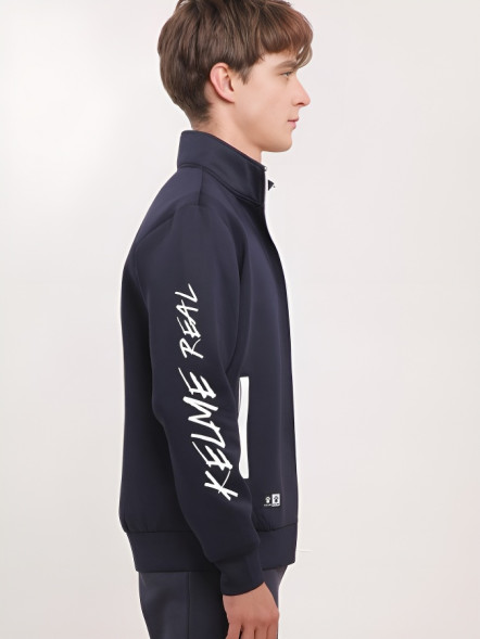 Олимпийка KELME Knitted Coat Dark Blue
