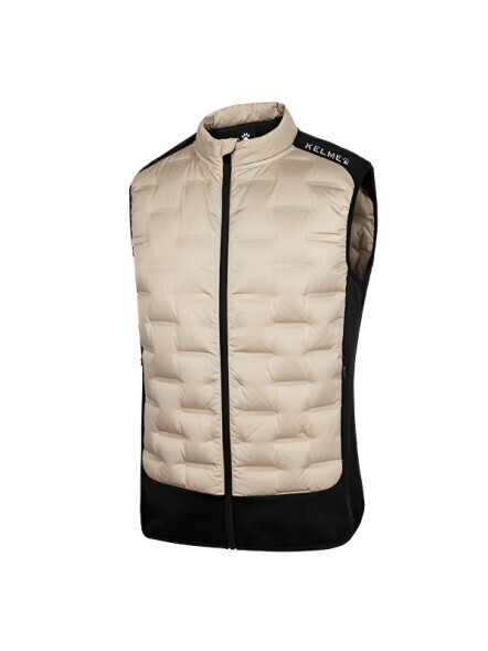 Жилет KELME Sports Down Vest (Beige/Dark Blue)