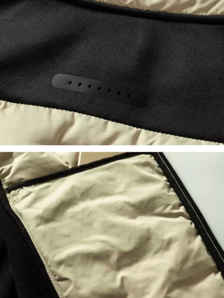 Жилет KELME Sports Down Vest (Beige/Dark Blue)