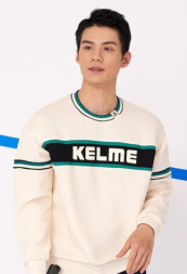 Свитшот KELME Crew Neck Sweater Beige
