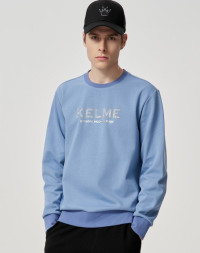 Свитшот KELME Round Neck Sweater Light Blue