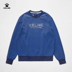 Свитшот KELME Round Neck Sweater Light Blue