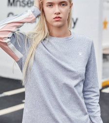 Свитшот KELME Women's Round Neck Sweater Grey