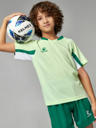 Детская футбольная форма KELME Short-Sleeved Football Suit (Light Green/Green)
