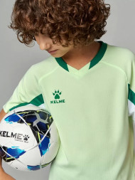 Детская футбольная форма KELME Short-Sleeved Football Suit (Light Green/Green)