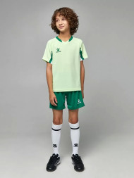 Детская футбольная форма KELME Short-Sleeved Football Suit (Light Green/Green)