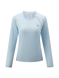 Лонгслив KELME Crew Neck Long-sleeved T-shirt Light Blue
