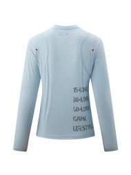 Лонгслив KELME Crew Neck Long-sleeved T-shirt Light Blue