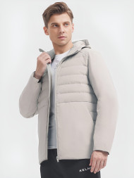 Пуховик KELME Light Down Jacket Beige
