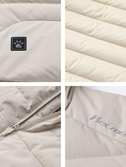 Пуховик KELME Light Down Jacket Beige